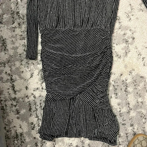 Krisa Sparkly Stretchy Dress NWT - Picture 4 of 4